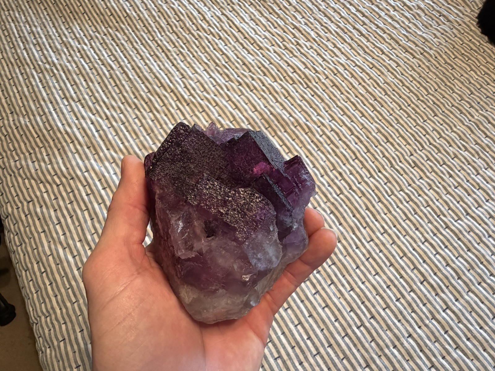 Fluoride Specimen Mineral Rock From United States