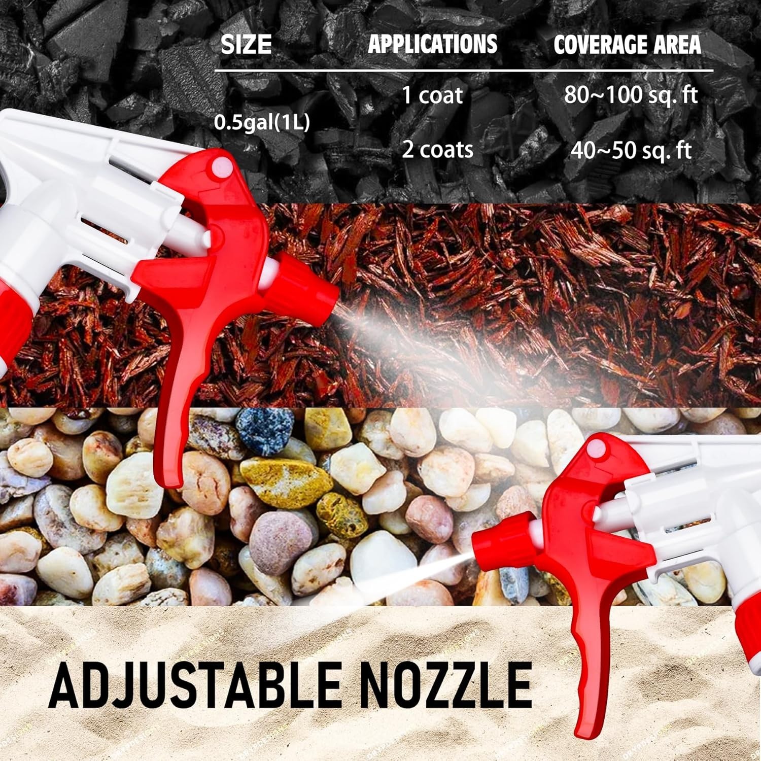 Durable 64oz Mulch Glue – Long-Lasting Bonding Solution for Landscaping Projects