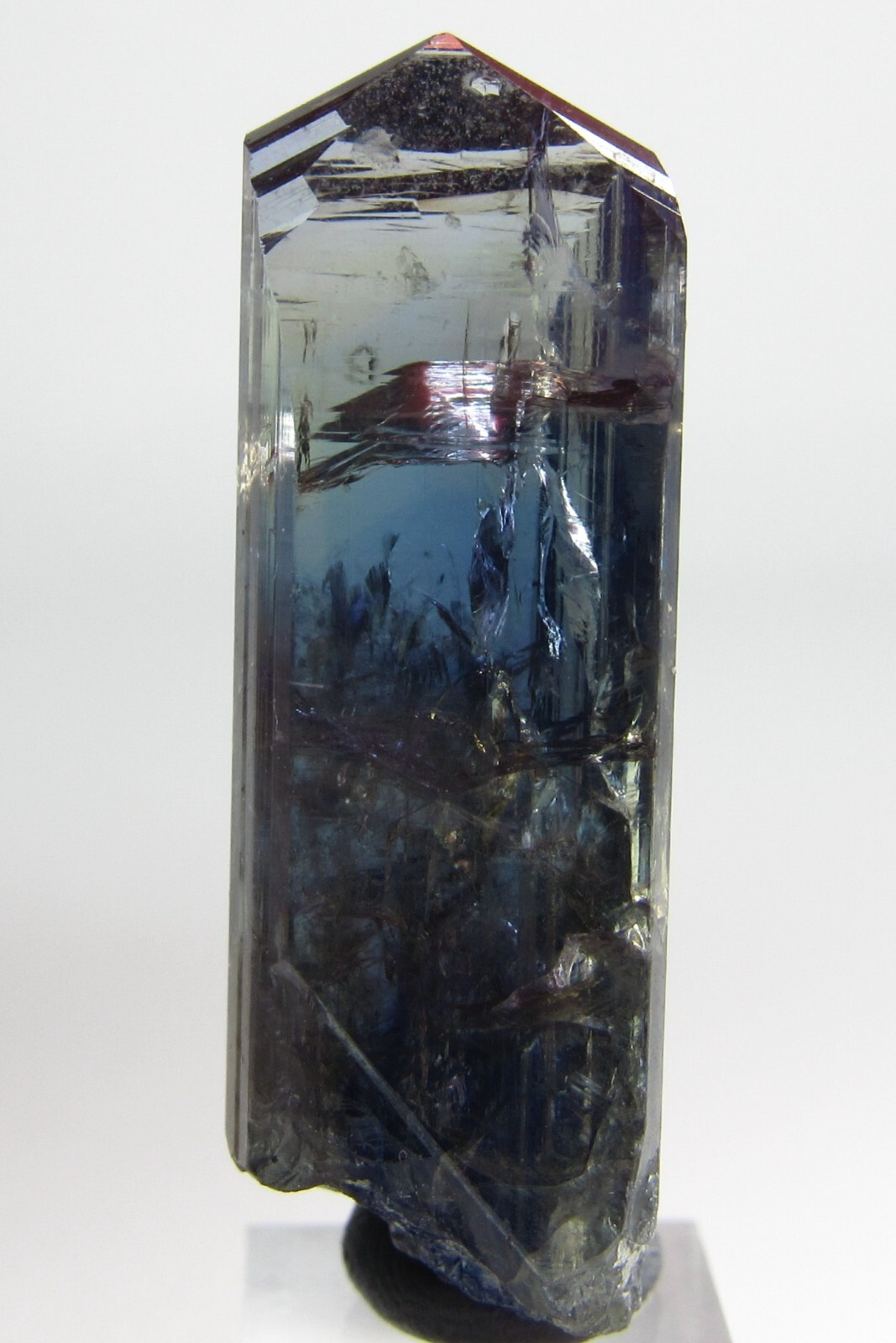 MESMERIZING GLASSY GEM CLEAR UNHEATED TANZANITE CRYSTAL!!! TANZANIA