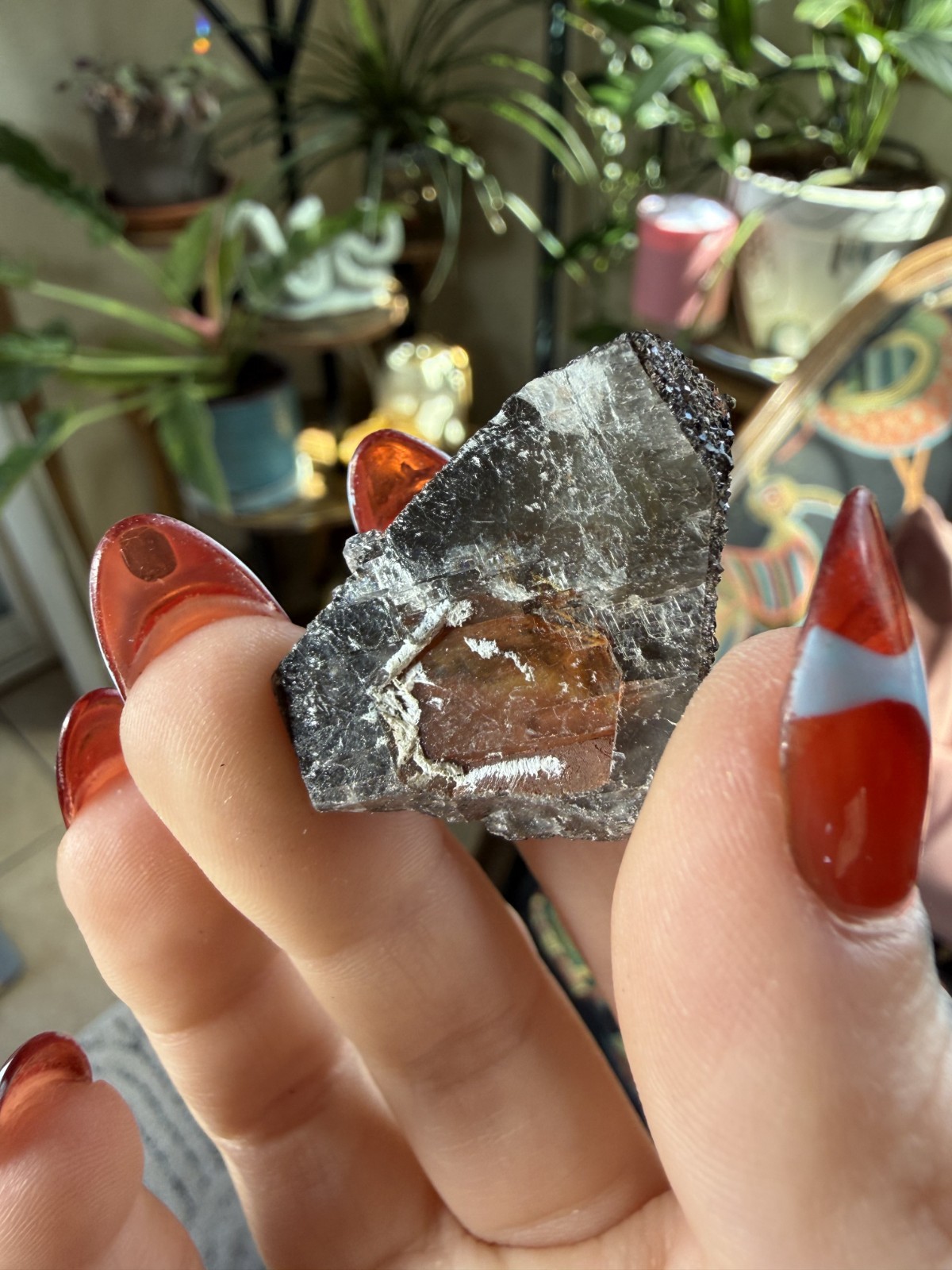 Black “Darth Vader” Dogtooth Calcite (3-Piece Lot) – Daye, Hubei, China – 1.06oz