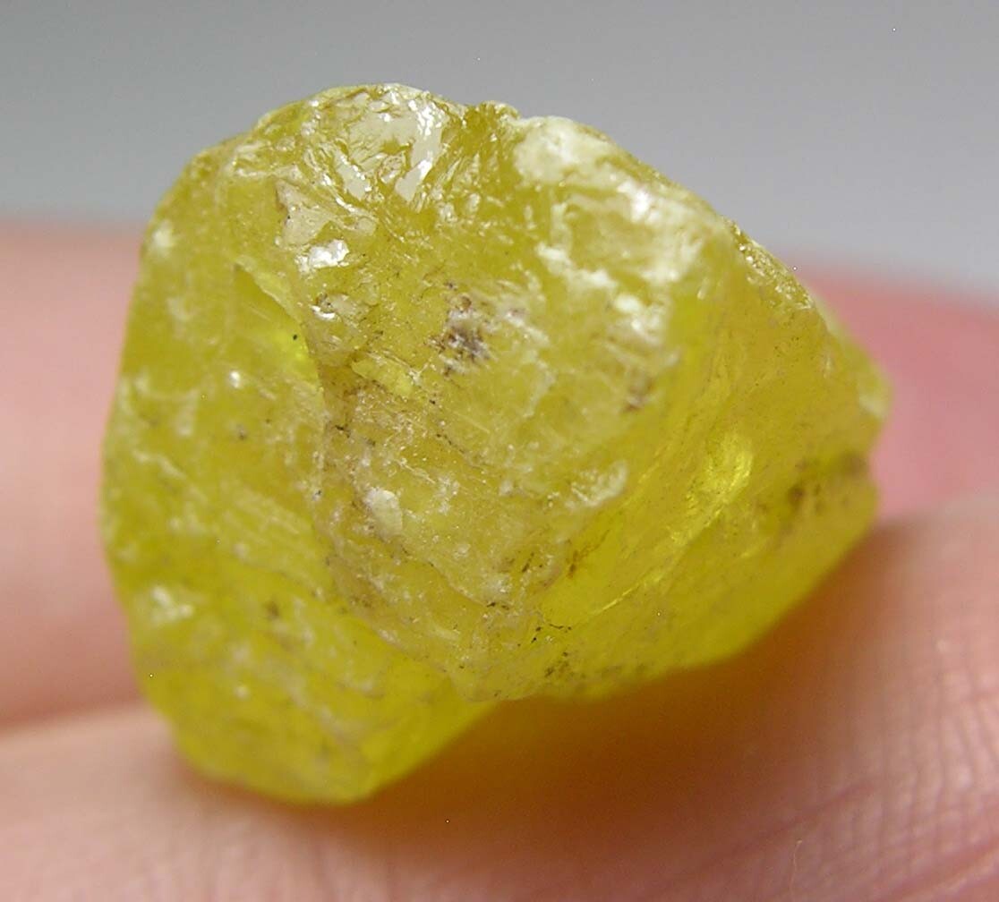 #6 Maybee Michigan 10.50ct USA Natural Sulfur Sulphur Crystal Specimen 14.00mm