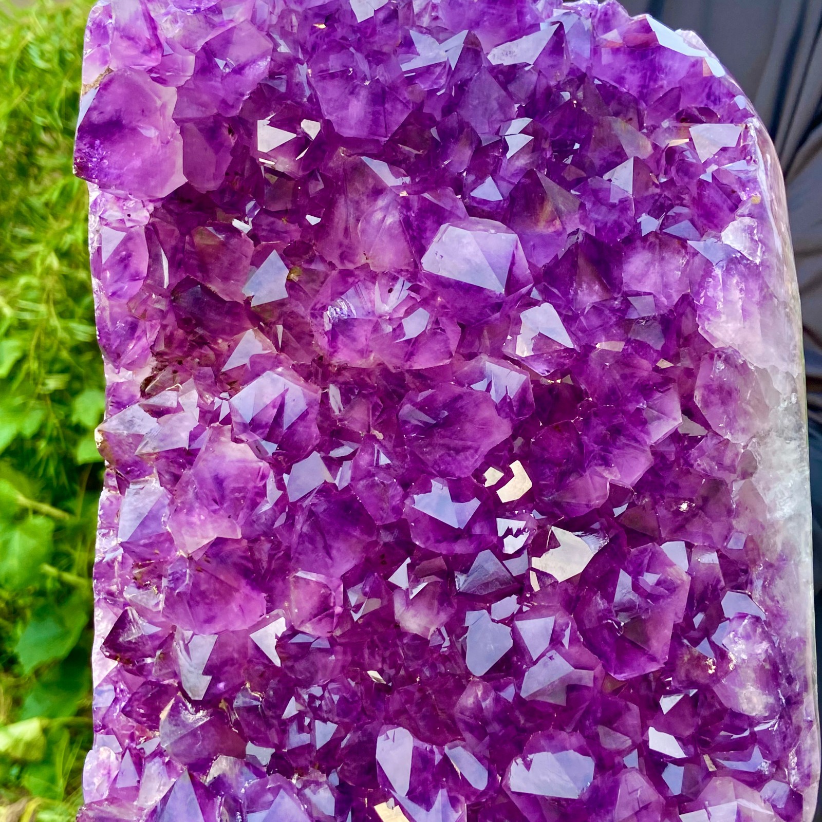 10.69LB Natural Amethyst geode quartz cluster crystal specimen energy healing