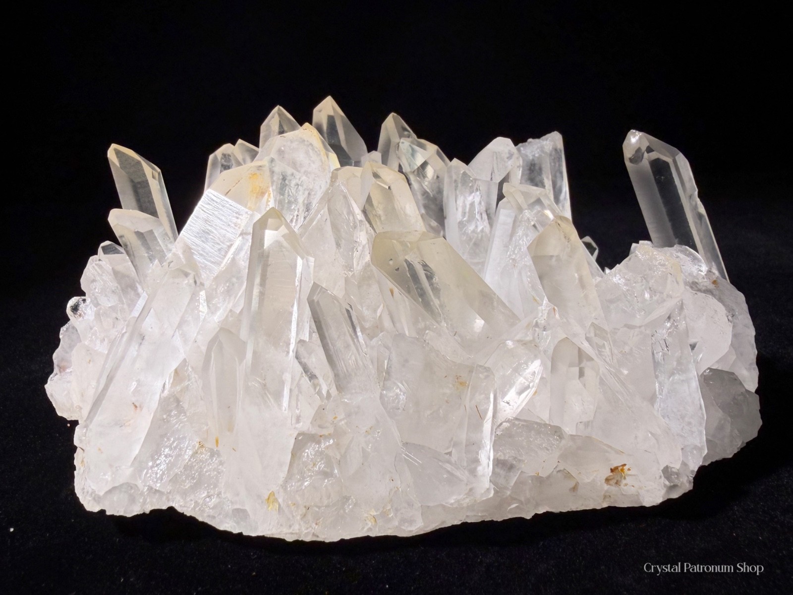 1.2LB Natural Clear White Quartz Crystal Cluster | Multi-Point Specimen