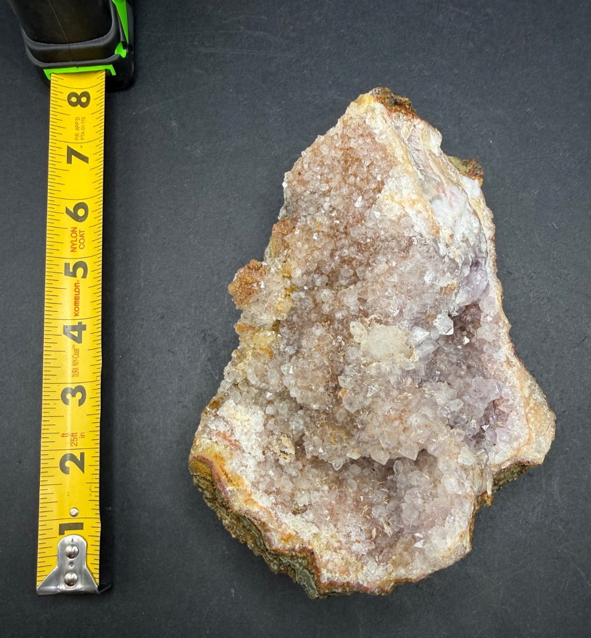 Large Amethyst Quartz Crystal Geode Display Specimen Natural Druzy Cluster