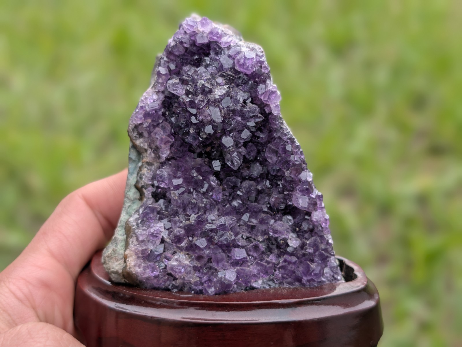 Amethyst Geode Quartz Cluster