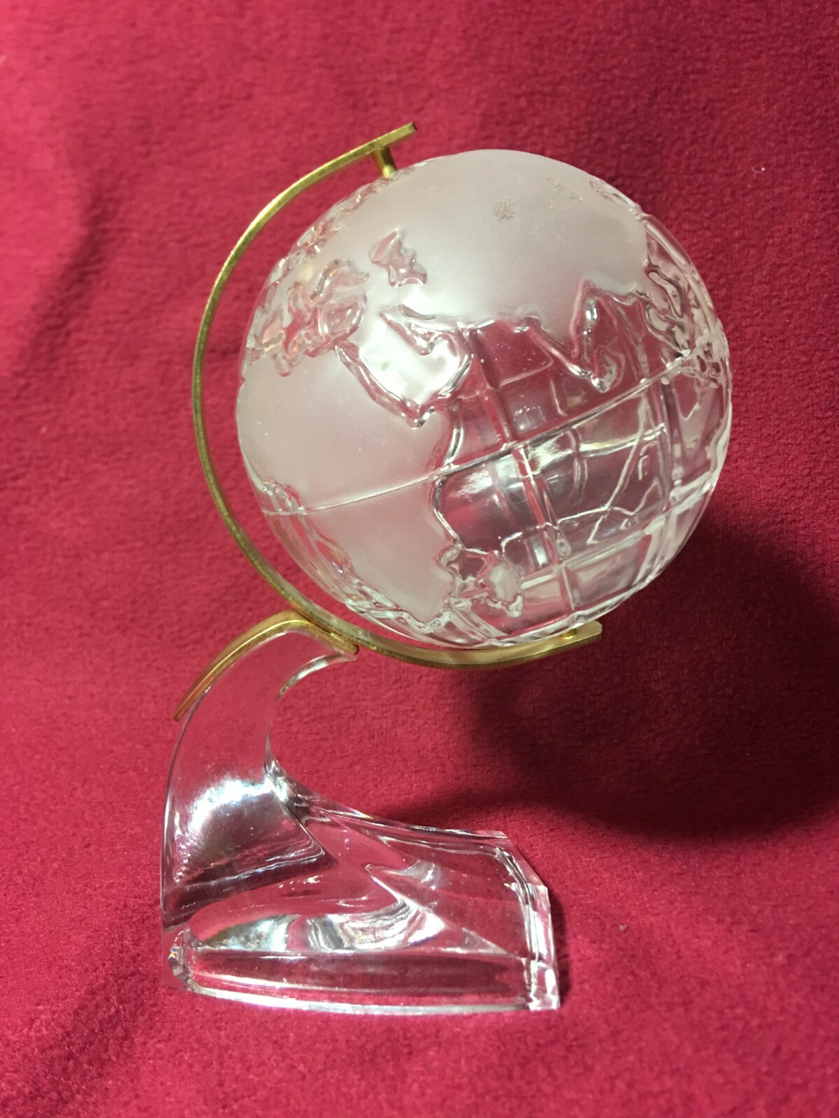 Crystal Globe Table Decoration