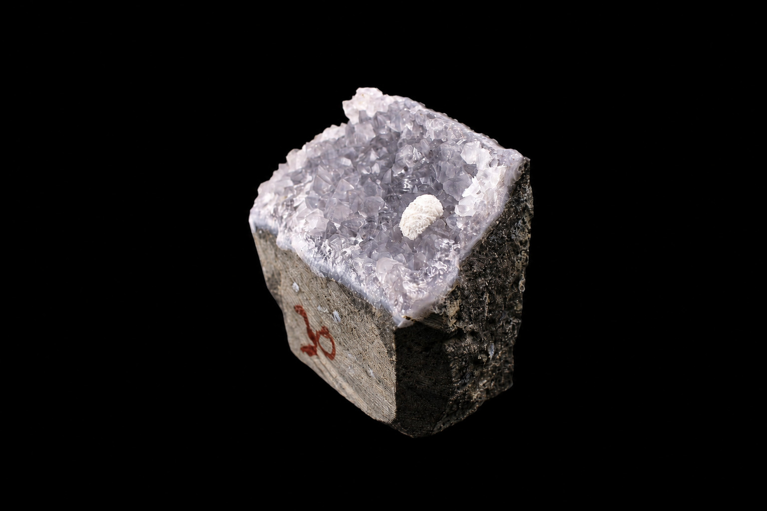 Natural Purple Okenite Anandalite Geode 290g 6x7cm Specimen