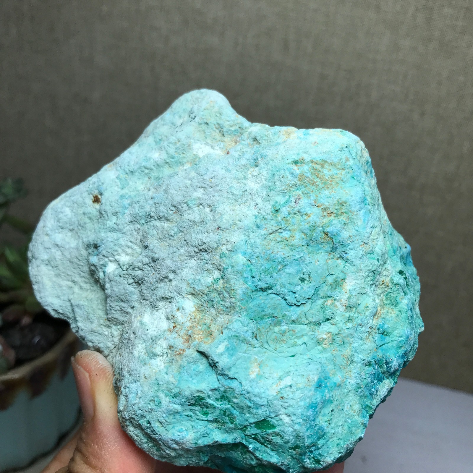 272g Natural Azurite/Malachite gemstone Rough original Crystal Specimen A5789