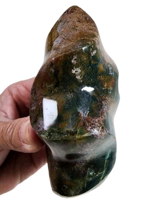 Ocean Jasper Polished Flame 240.5 grams.