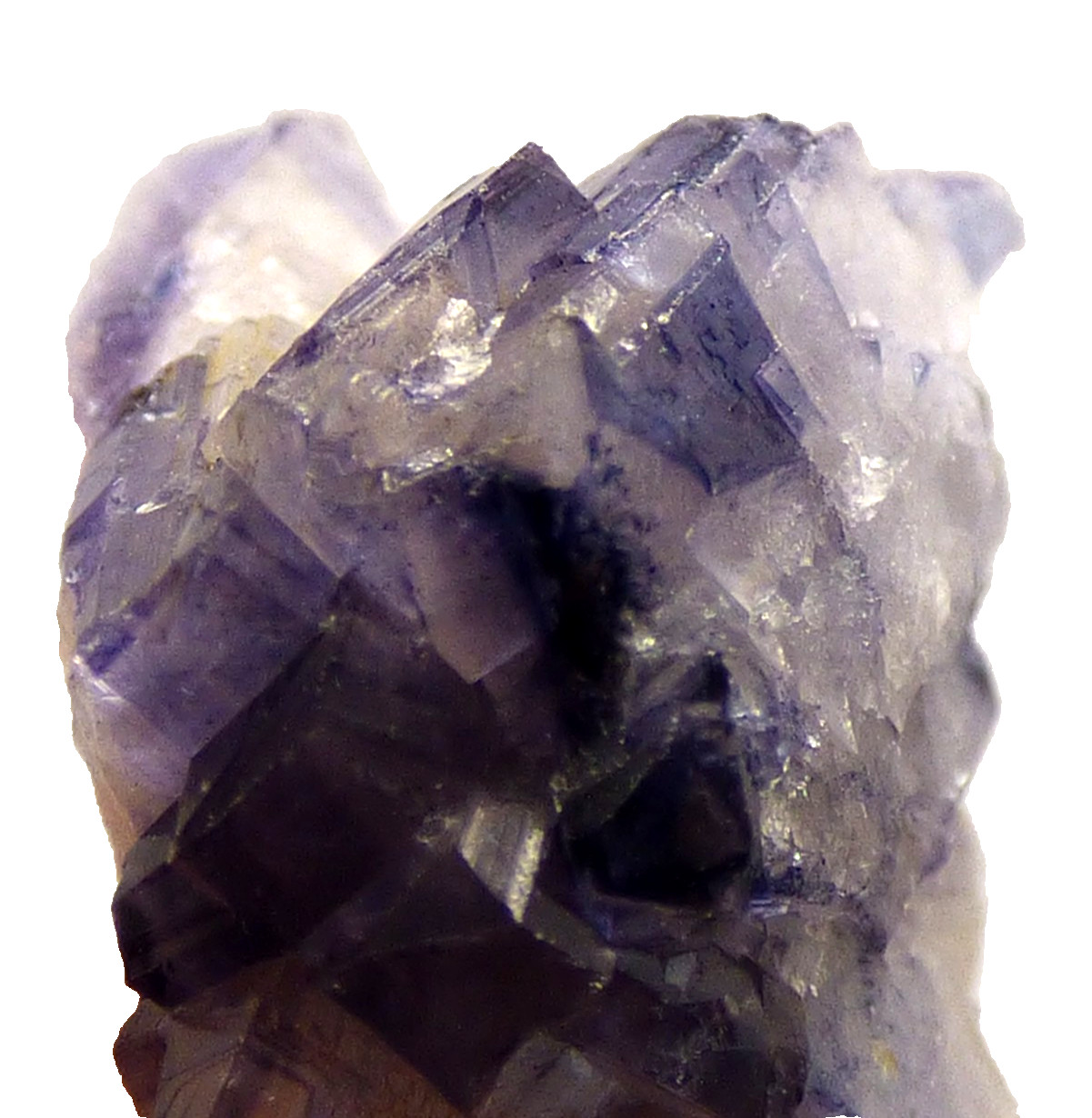 Blue John Fluorite Crystal Specimen Derbyshire UK 2g 12mm Unpolished