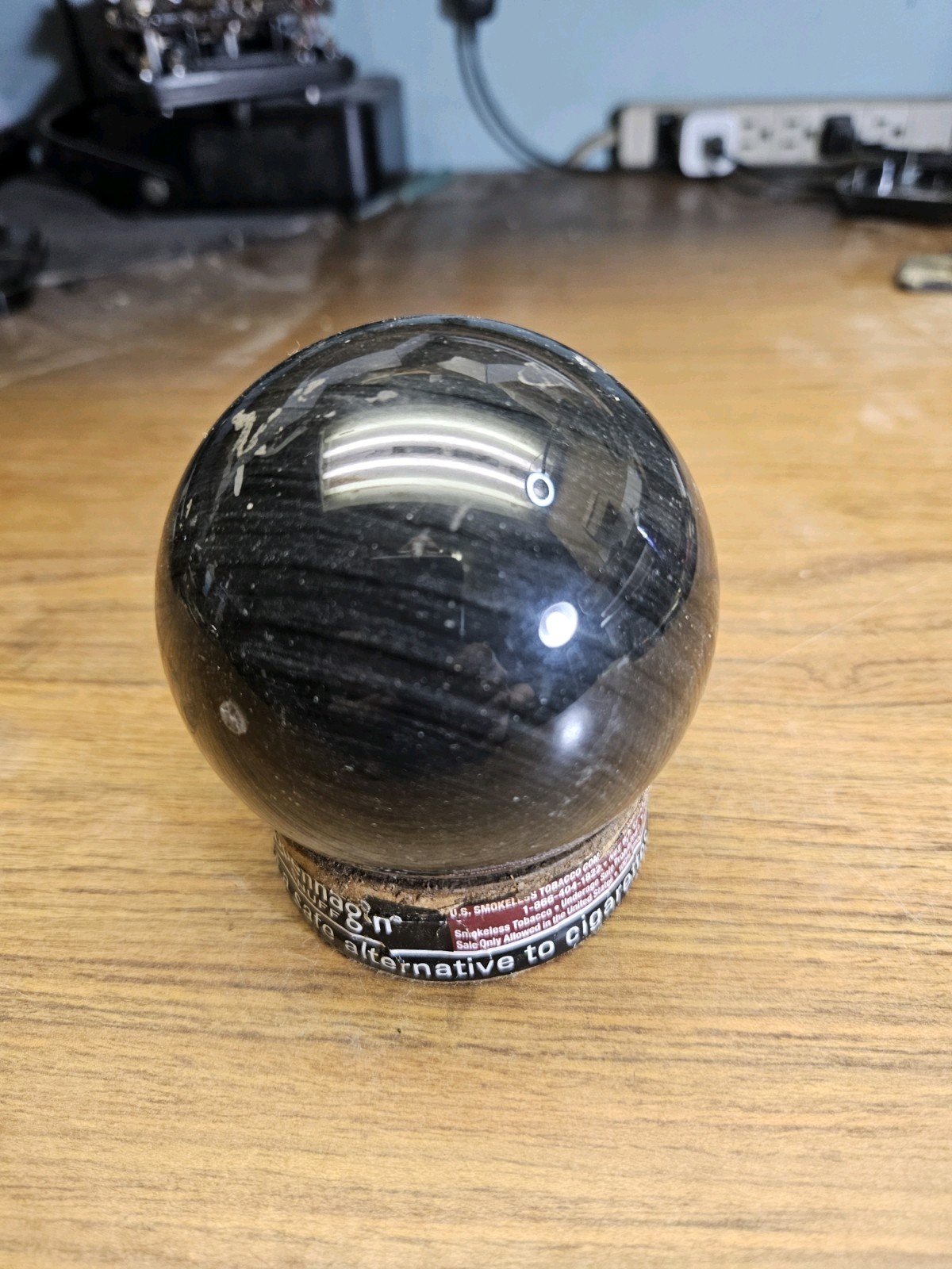 3in (76mm) Polished Obsidian Sphere