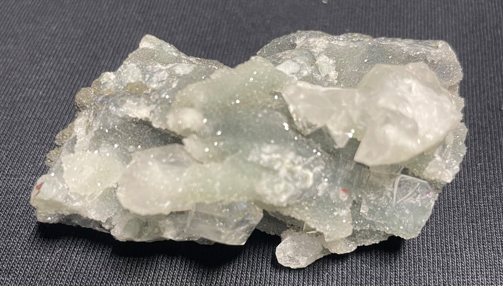 56g Natural coral w/ Apophyllite crystal stunning specimen
