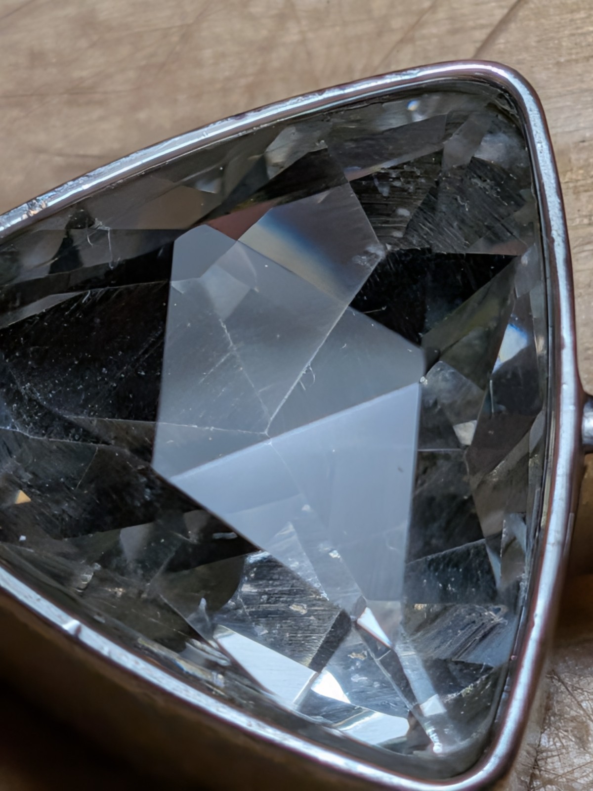 Crystal Triangle Jewelry 1 Inch