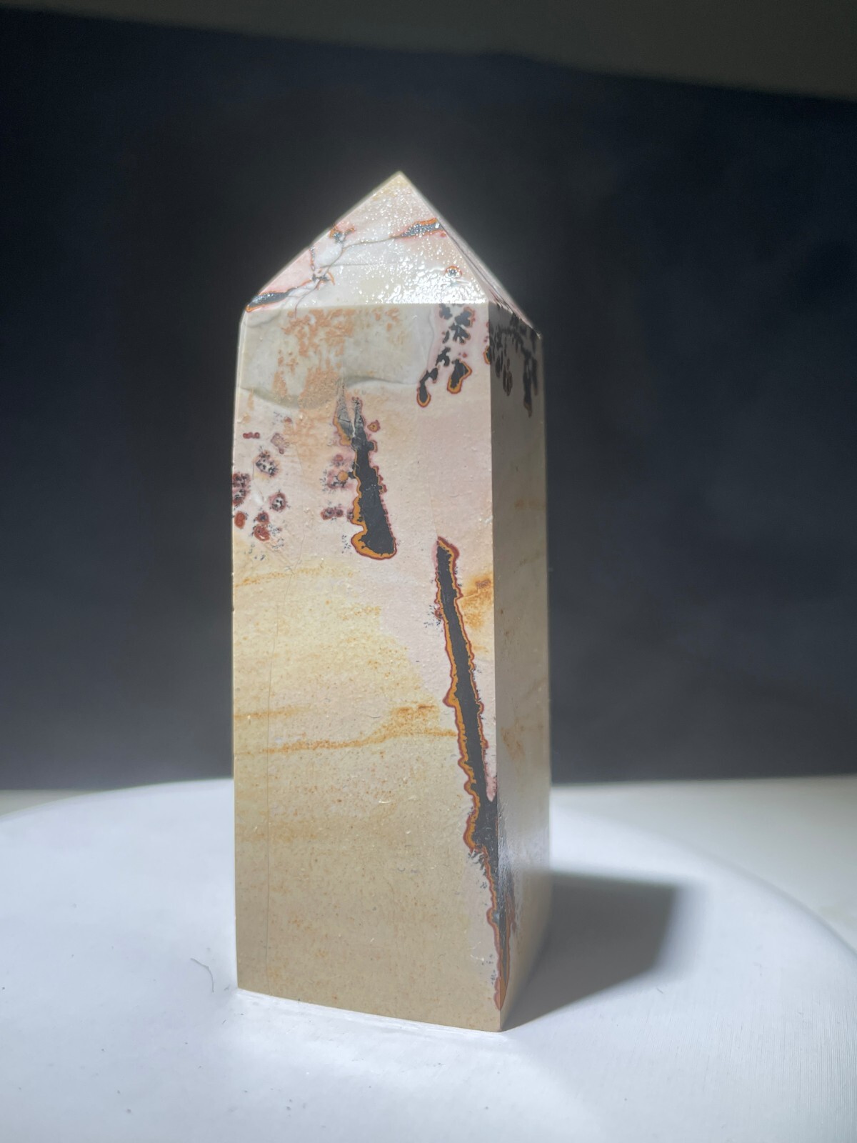 96g Traditional Chinese painting stone pagoda 111
