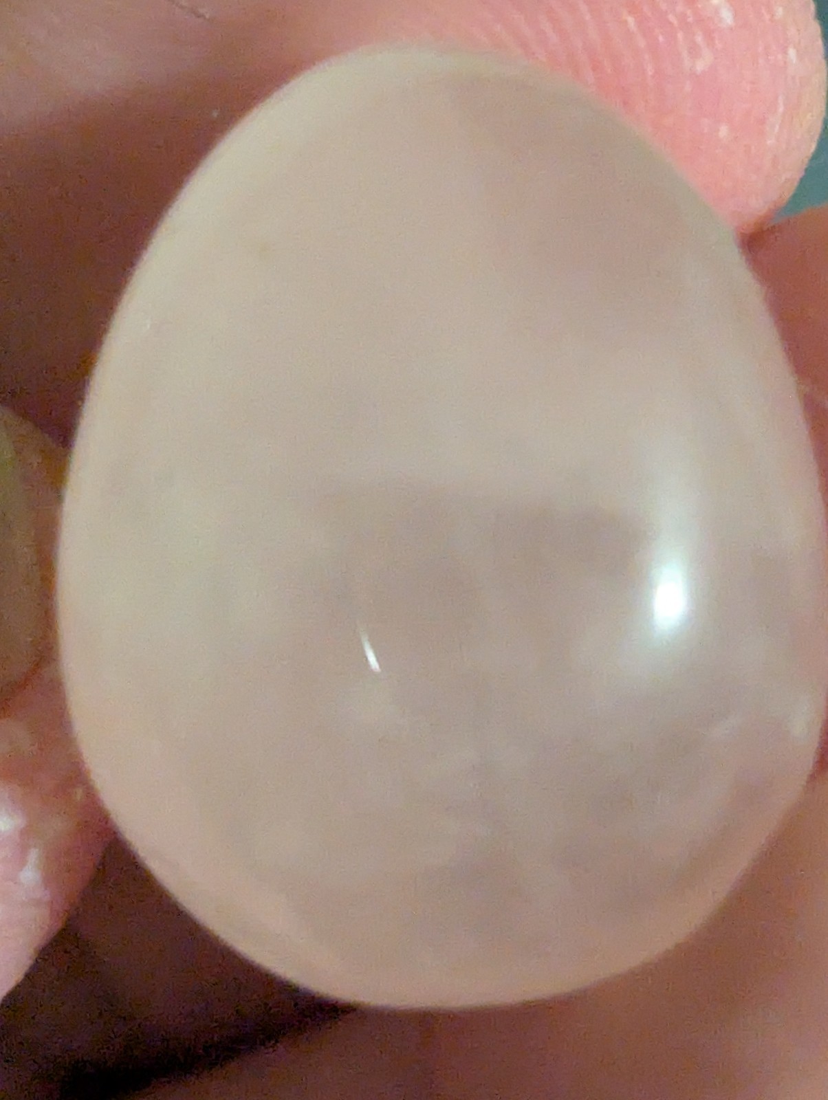 An Ovular Pink Rose Quartz Stone