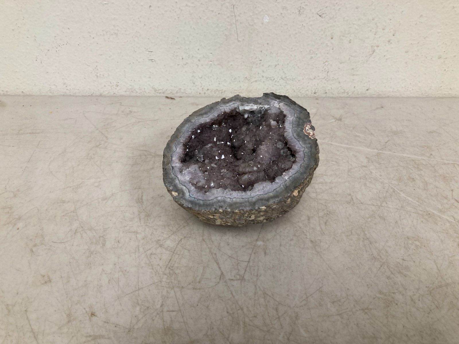 Deep Purple AMETHYST Cluster, Amethyst Geode, Raw Crystal Healing