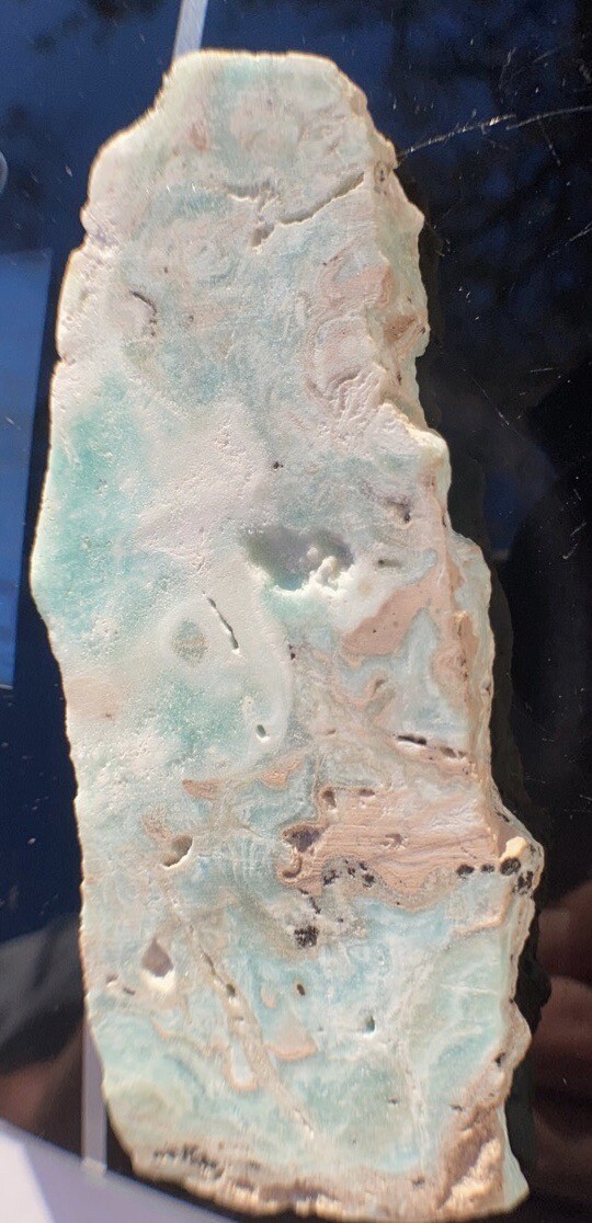 Fantastic, Rare Blue Aragonite / Caribbean Calcite ~ Mineral Specimen /84 Grams!