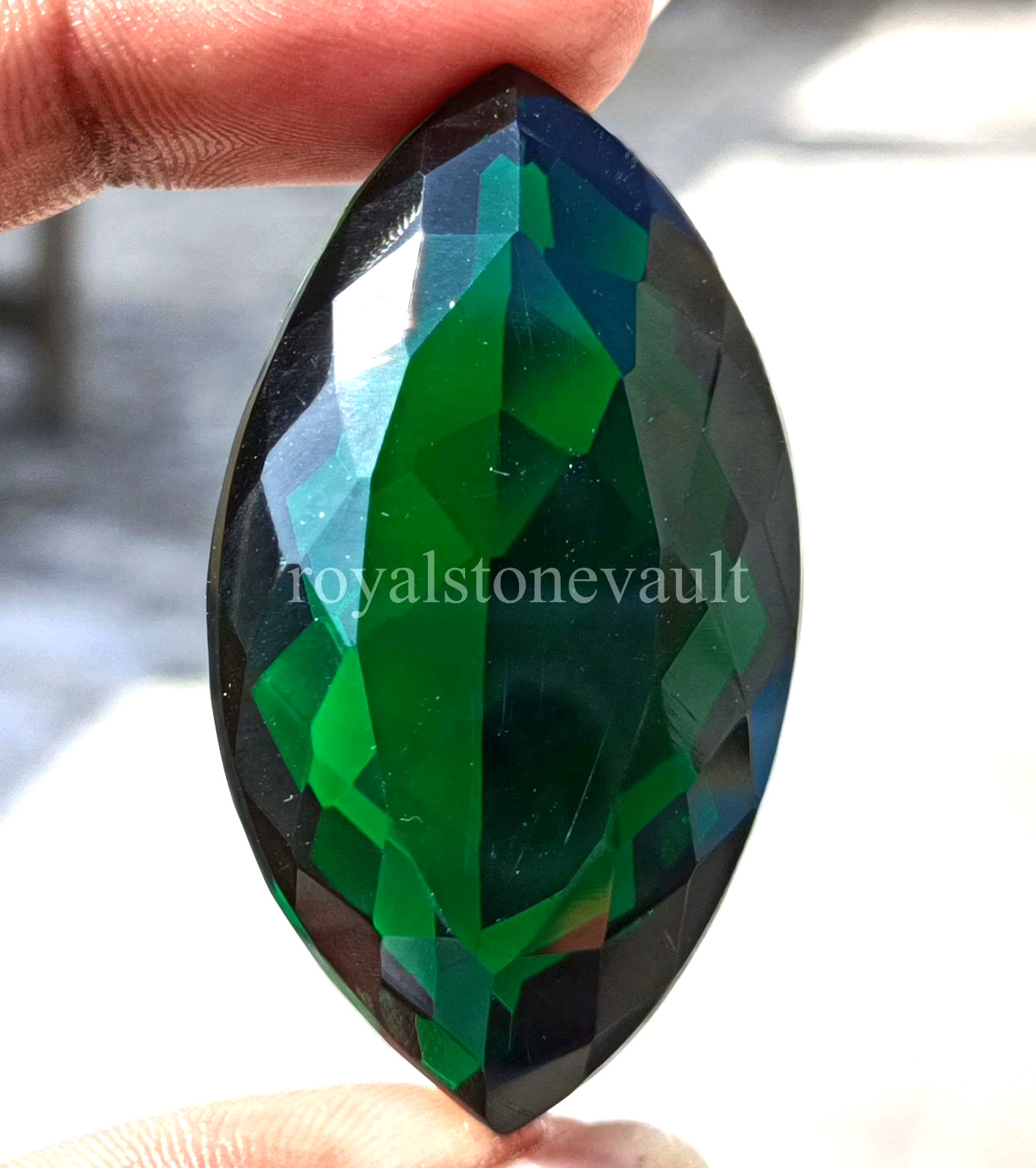 144.45 Ct Natural Green Emerald Marquise Shape IGL Certified Loose Gemstone 5ISR