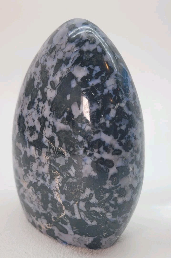 Gabbro Pegmatite “Indigo Gabbro” Large Polished Specimen Madagascar 2.2 pounds