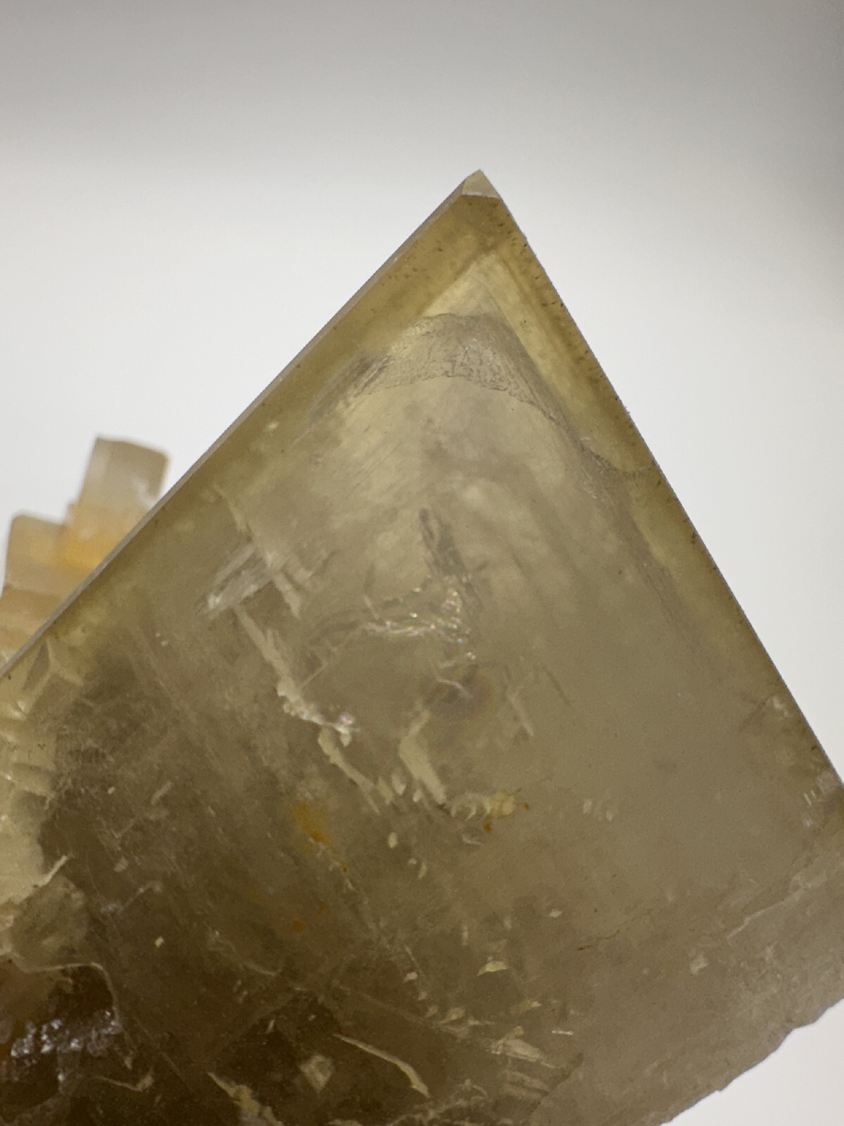 New Find__Large Very Rare Phantom Barite Crystal Specimen___Linwood Mine, Iowa
