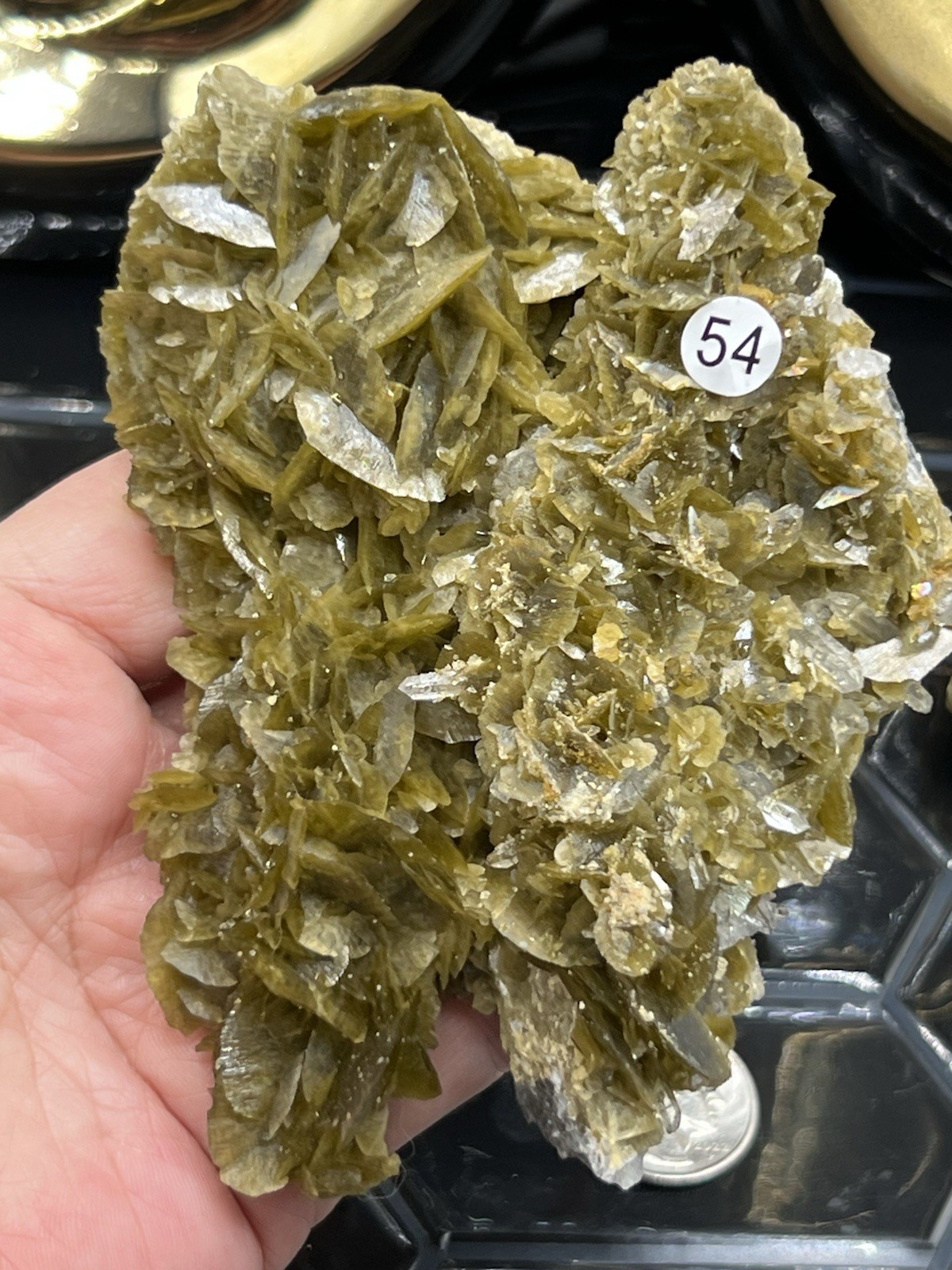 Natural Green Siderite Specimen “Some” quartz & Dolomite Free ship & Gift