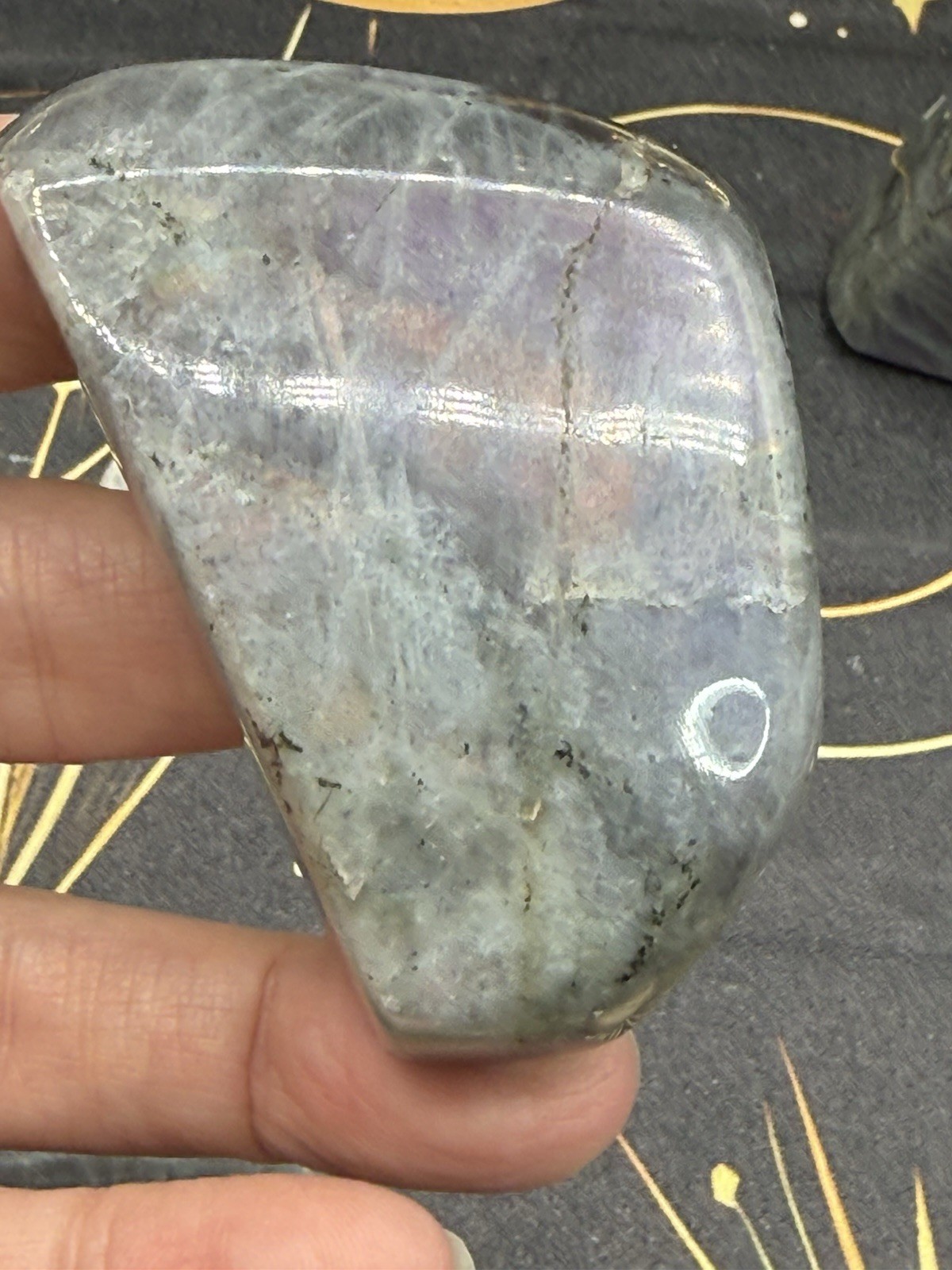 Natural Labradorite Sunset & Purple flash Free Forms Free shipping