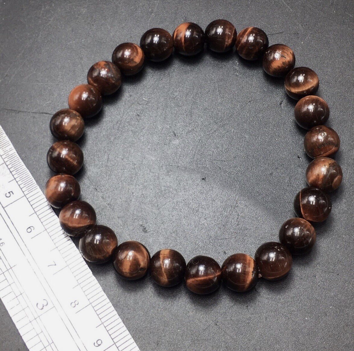 Aesthetic Tiger Eye stackable Bracelet- 5mm From Pakistan
