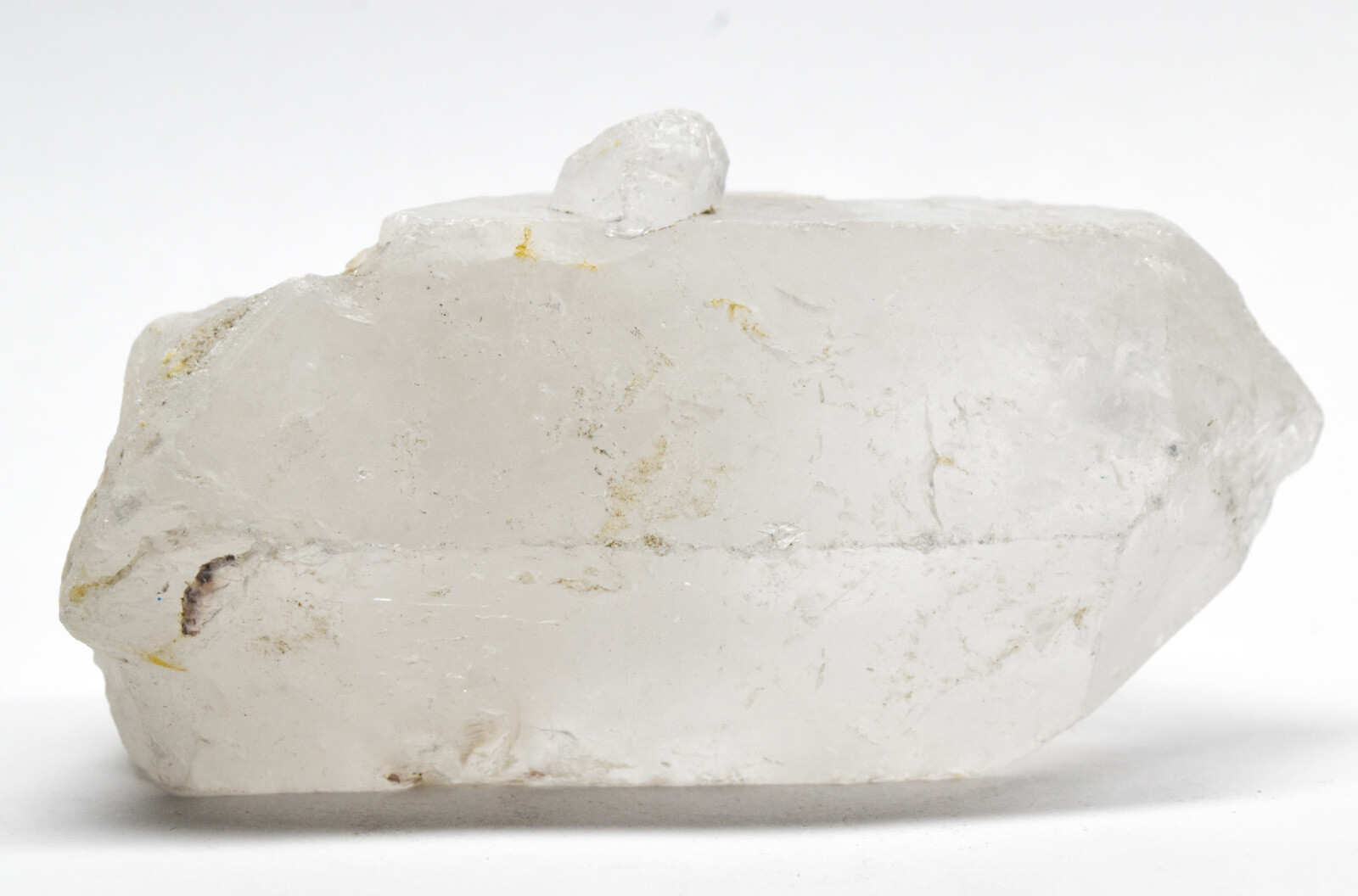 330g 100mm Clear Quartz Rough Point Natural Gemstone Crystal Mineral – Brazil