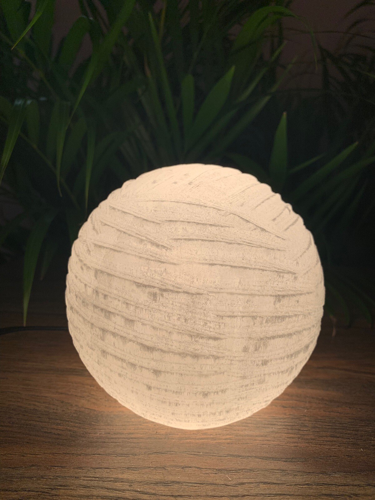 Selenite Lamp Selenite Sphere Lamp Crystal Ball Lamp Gemstone Lamp Snow Ball