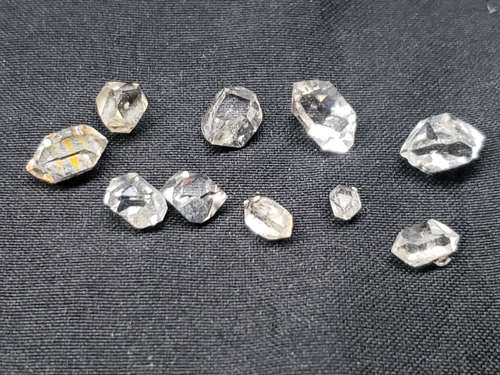 10 – Herkimer Diamonds Quartz Double Terminated New York Small 1.45g