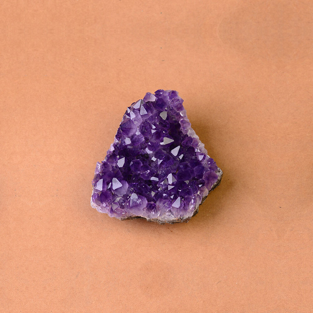 1* Raw Natural Amethyst Quartz Geode Crystal Cluster Healing Specimen-Decoration