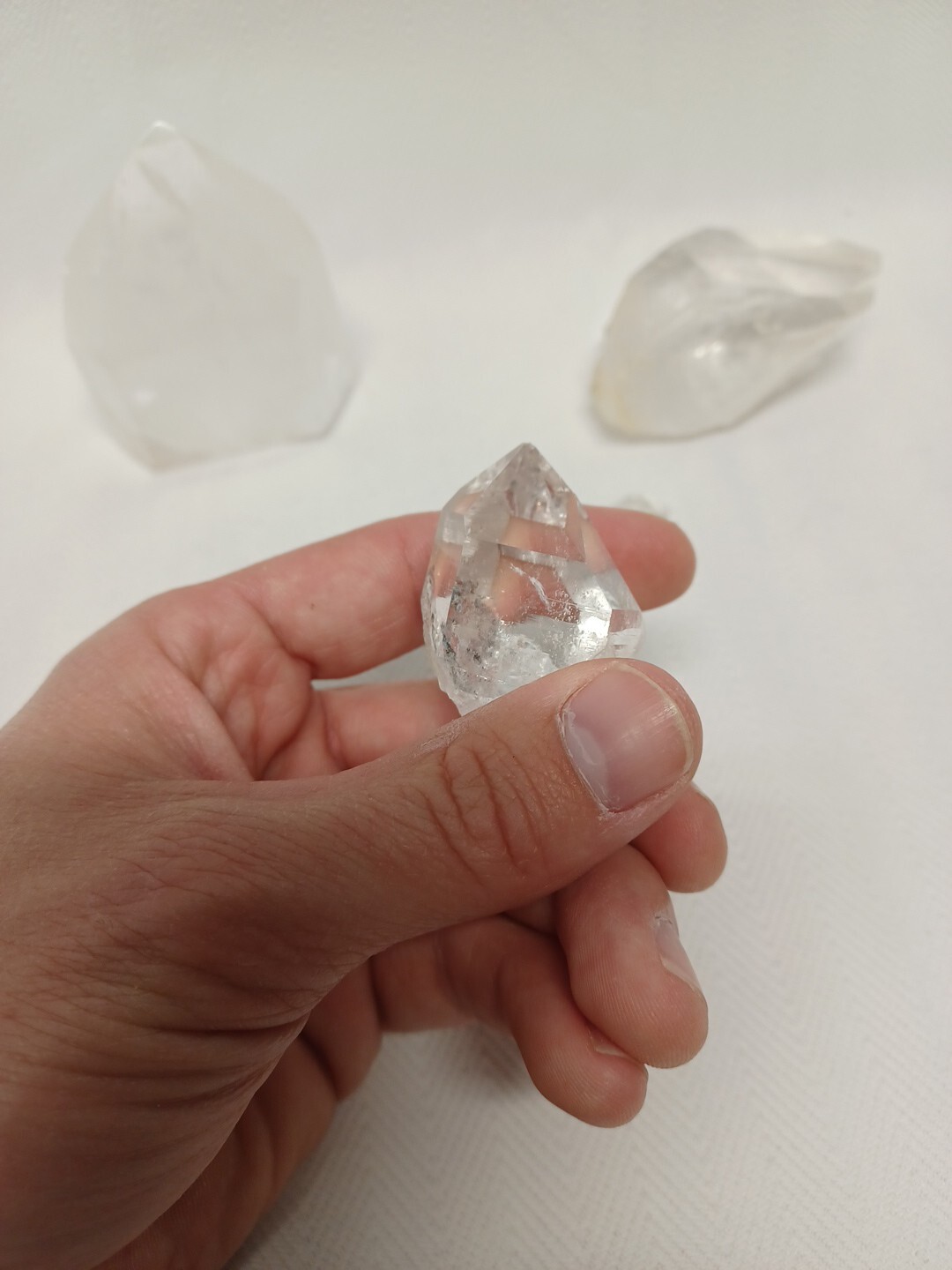 Faceted Quartz Crystal Bulk 1 LB 2 Ounce – Quartz Crystal Points