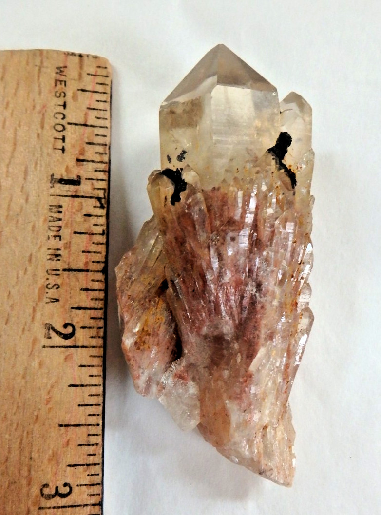 Crystal Kundalini Citrine Natural 52.5 grams Lots of Sparkle Phantom Congo