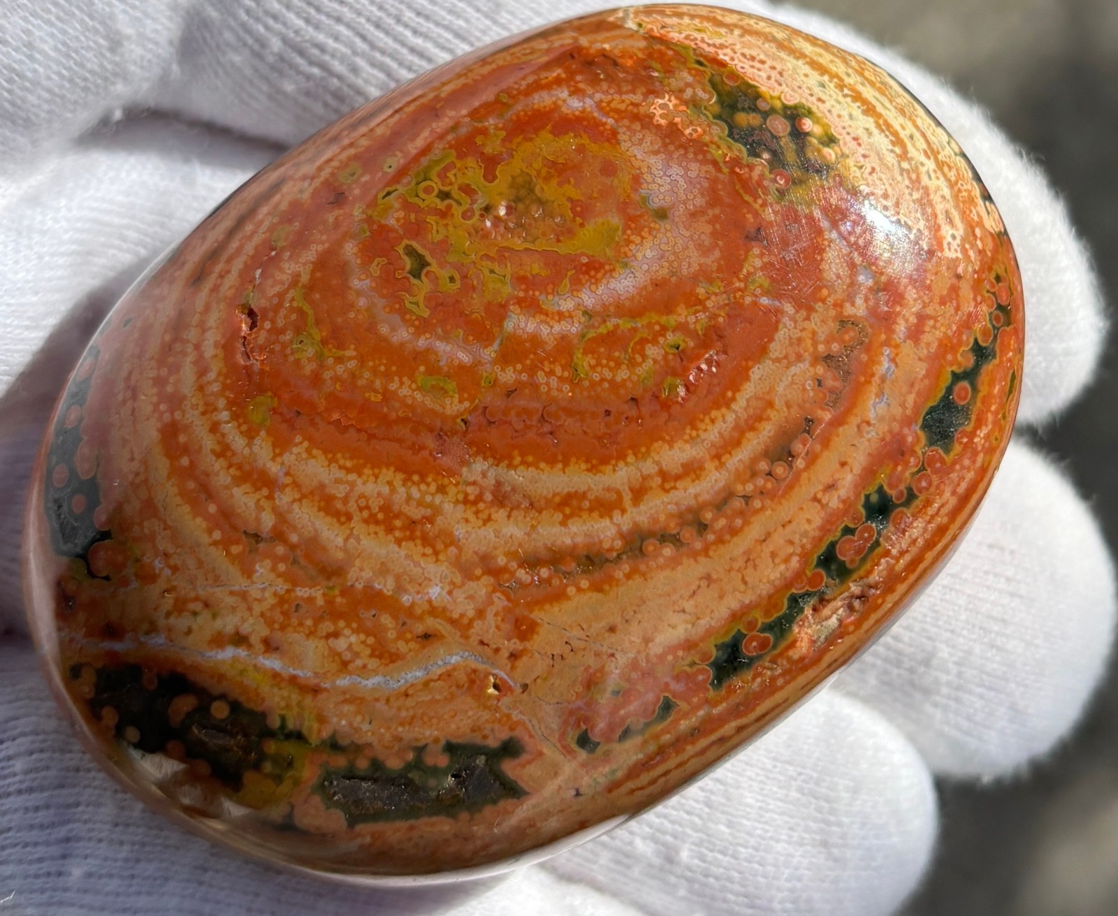 USA SALE 177g LOT OCEAN JASPER OJ PALMSTONES PALM STONE STONES PALMSTONE VIBRANT