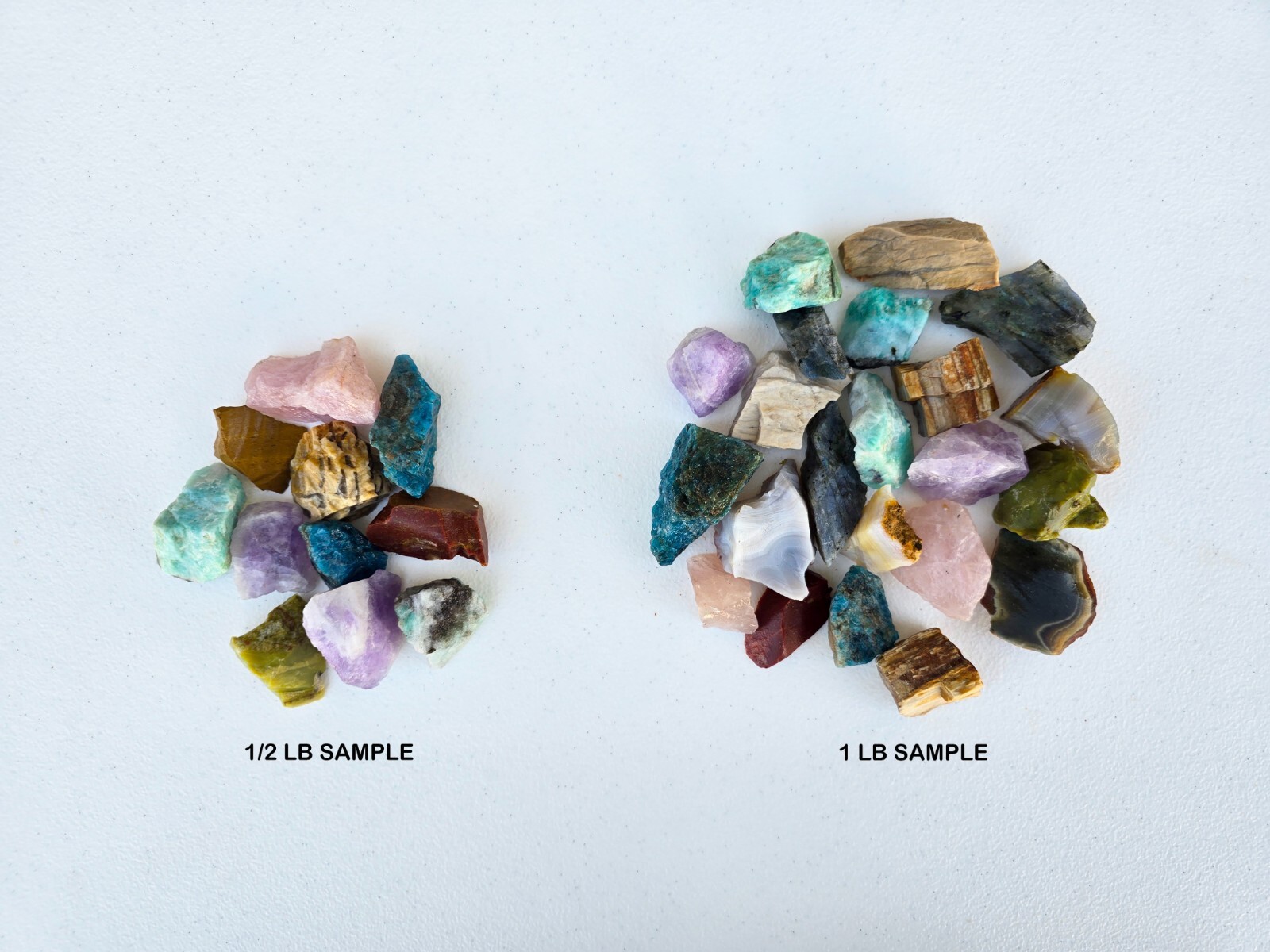 Madagascar Crystals Mix Raw Bulk Rough Gems Stones for Décor Tumbling & Healing
