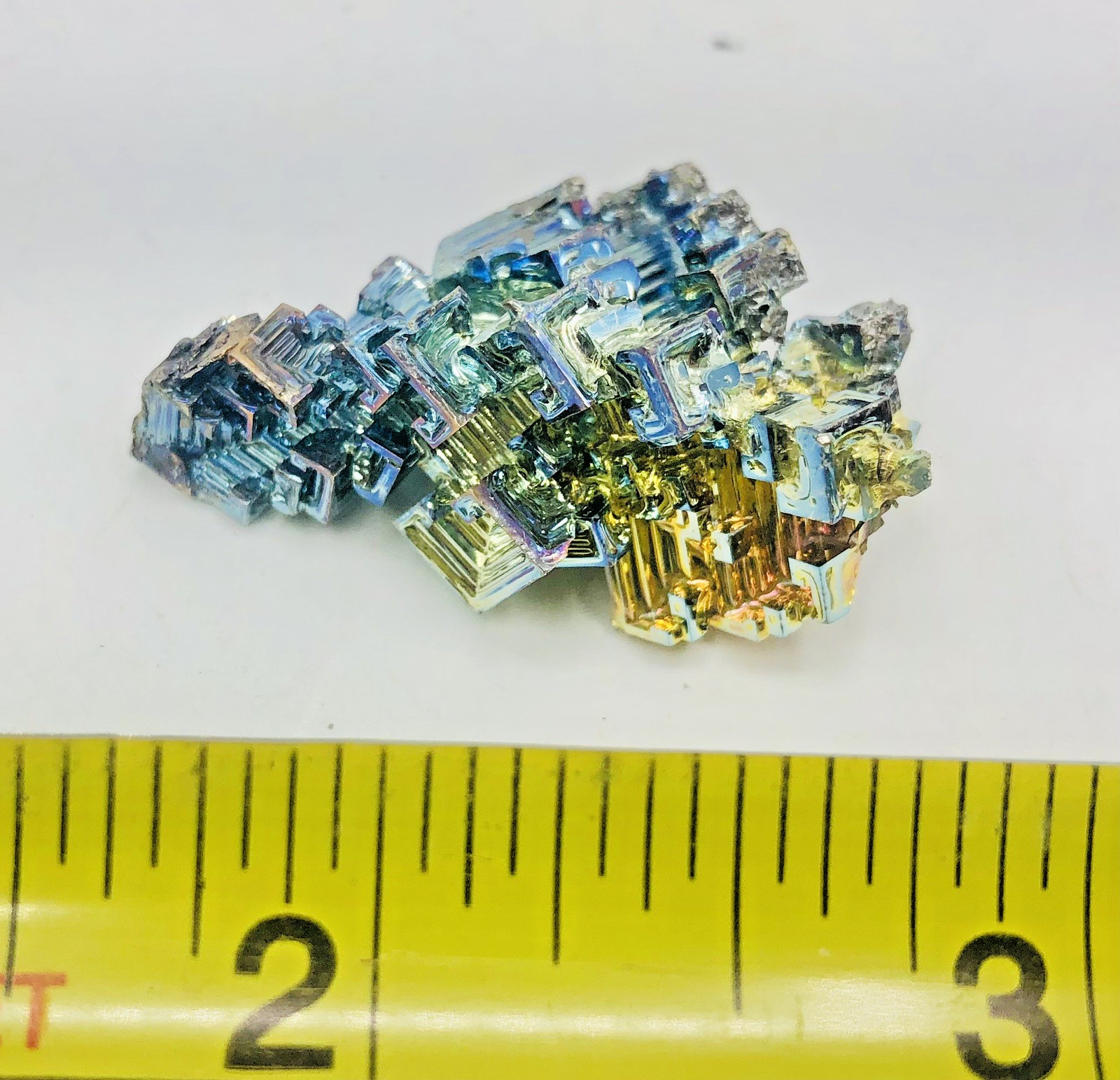 4oz Bismuth Rainbow Crystal Element Bi Gemstone Mineral Specimen West Germany