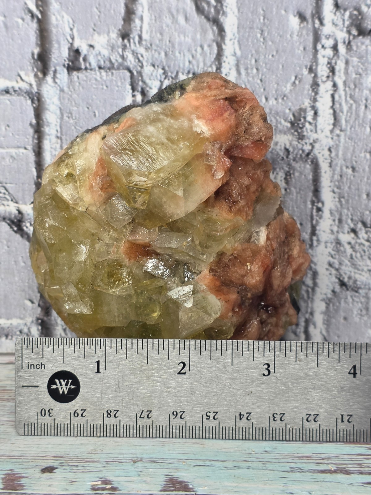 Natural Chocolate Calcite Crystal Cluster on Matrix India 605g Display Specimen