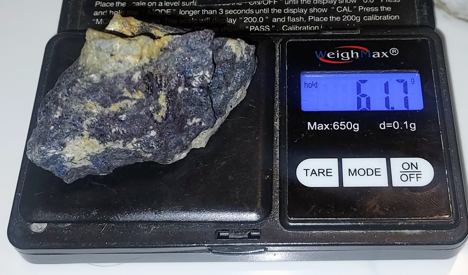 Covellite, Summitville Mining District, Rio Grande County, Colorado, USA
