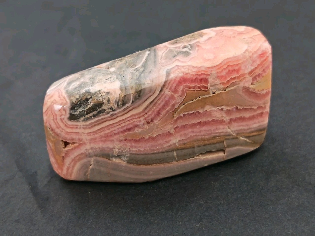 Rhodochrosite Crystal Polished Freeform 50g – 100g