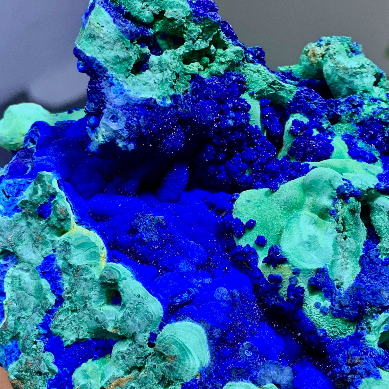4.71LB Best Natural Azurite/Malachite raw Crystal Mineral Specimen