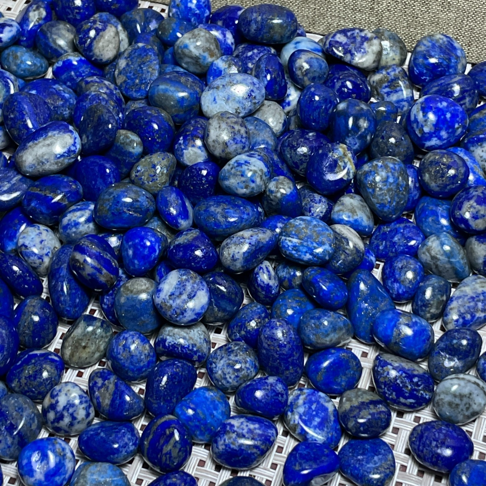 50g Tumbled Stone Lapis Lazuli stone raw rock polished Healing Crystal