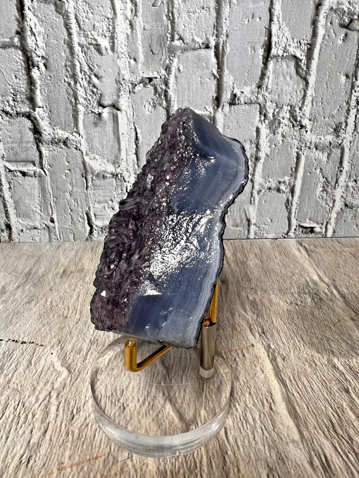 Deep Purple Amethyst Crystal Specimen – 194g – 3″ x 2.5″