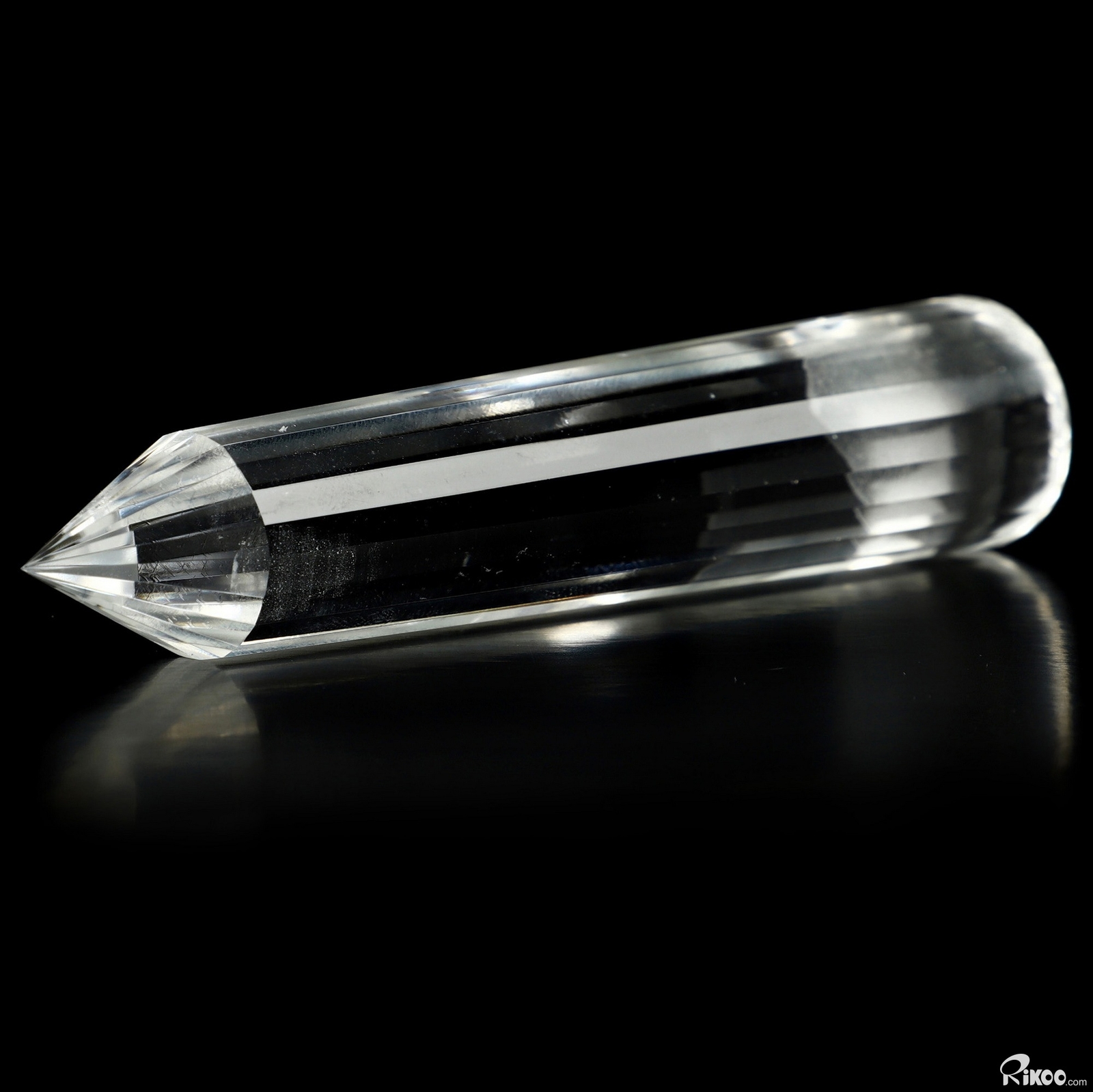 4.3″ K9 Crystal Hand Carved Crystal Point Sculpture, Crystal Healing