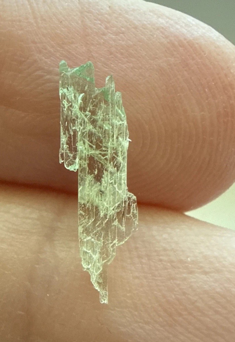 Old Stock Hiddenite Type Local Adams Farm Alexander Co Hiddenite North Carolina