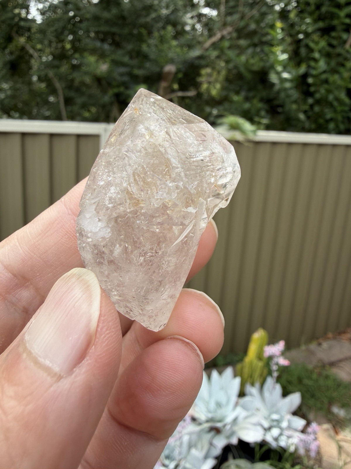 Fenster Quartz Double Terminated Mt ida Arkansas United States 4.8x3x2.6cm Nice