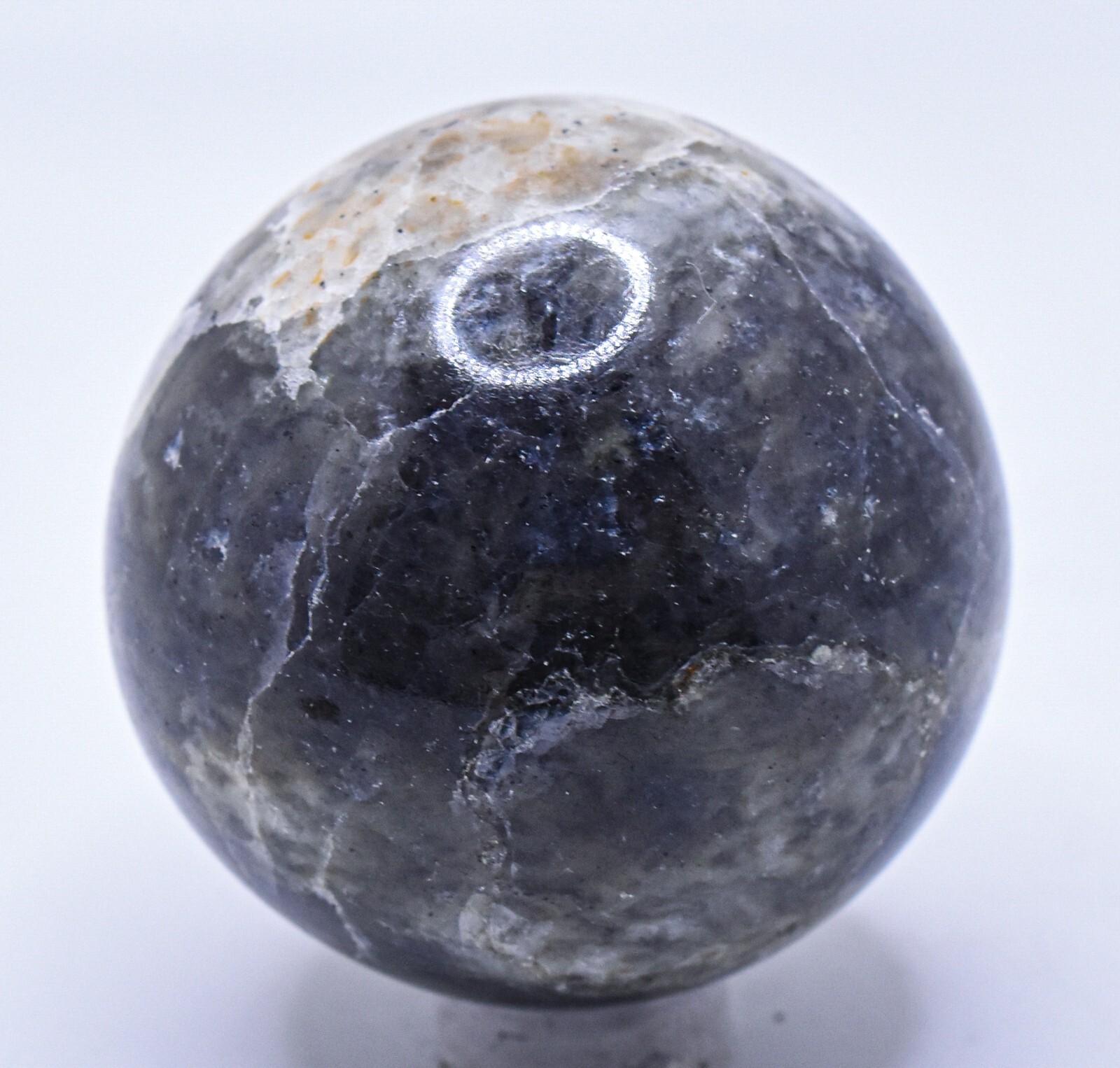 39mm 80g Iolite Sphere Polished Cordierite Gemstone Crystal Mineral Ball – India