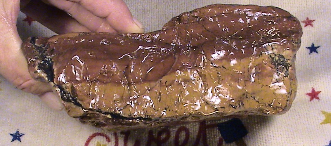 Red and Yellow Jasper Agate Solid Rough Lapidary Rock, 5 LBS, 2 OZ, #R367