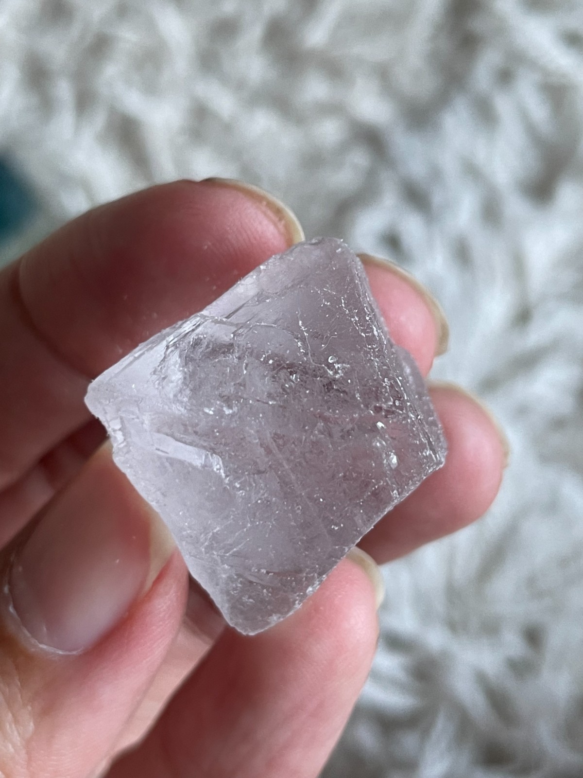 Raw Fluorite Octahedron Crystals – Natural Rainbow Fluorite- Intuitive pick