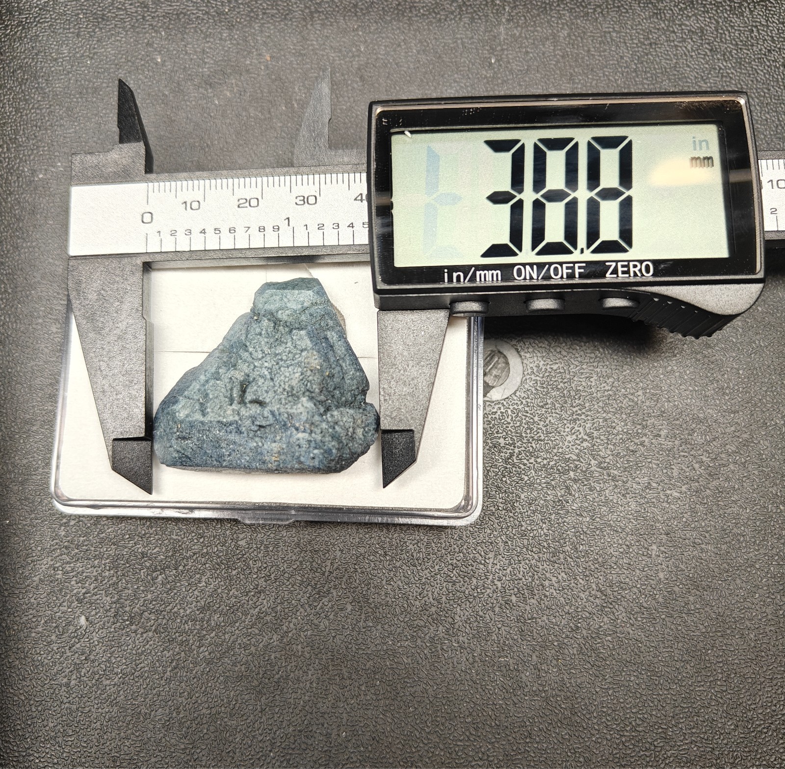 BENITOITE CRYSTAL TRIANGLE SPECIMEN ” GIANT ” Gems Gemstones Rare