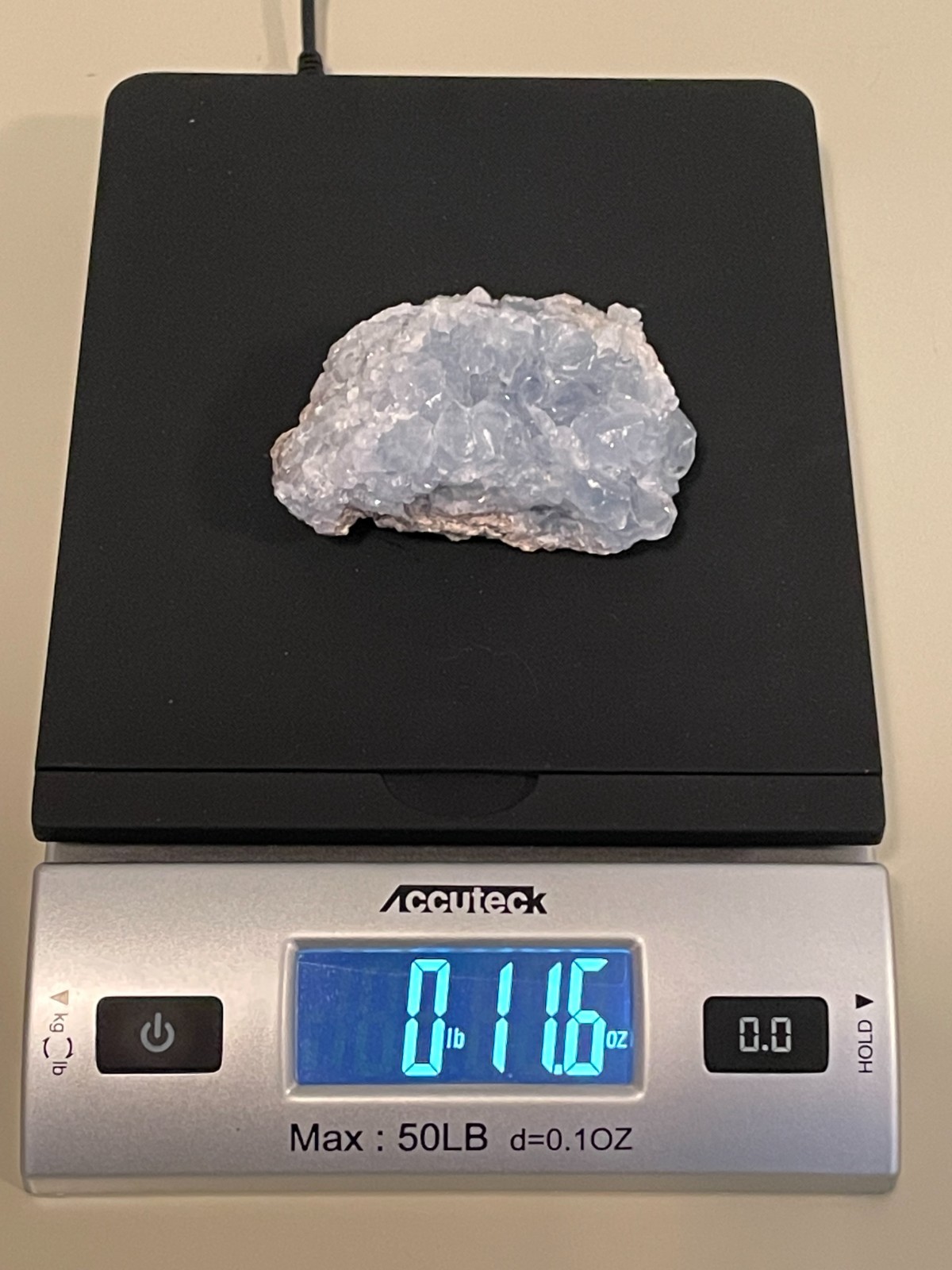 Celestite Geode Sky-Blue Crystal Cluster “Stone of the Angels” Fragile